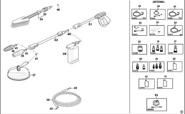 Black & Decker PW1470TD Type 1 Pressure Washer Spare Parts - Part Shop  Direct